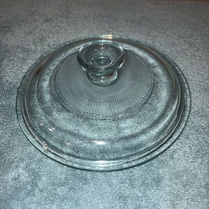 Round Pyrex G 5 C Clear Lid Only